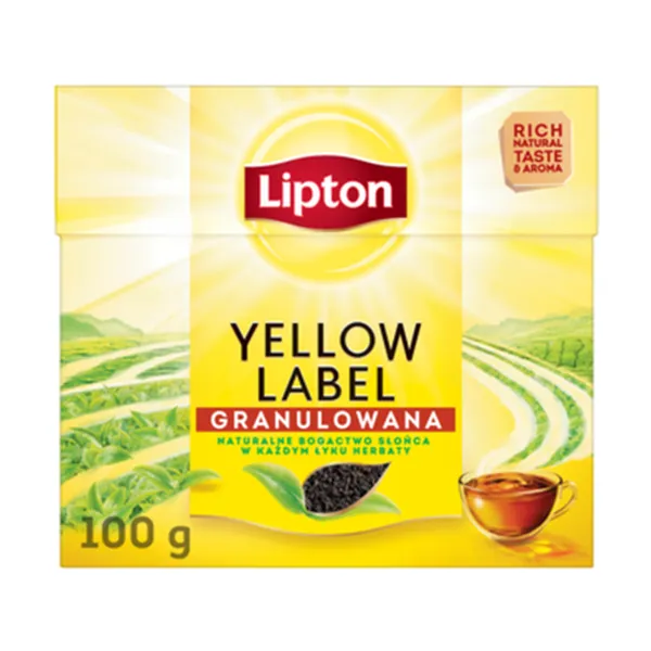 gelb, tee, grüner-tee, granulowana, 100-g
