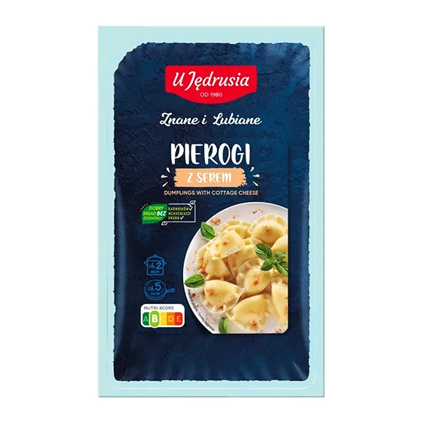 Pierogi, Knödel, Hirn?, Quarkfüllung, Gefroren