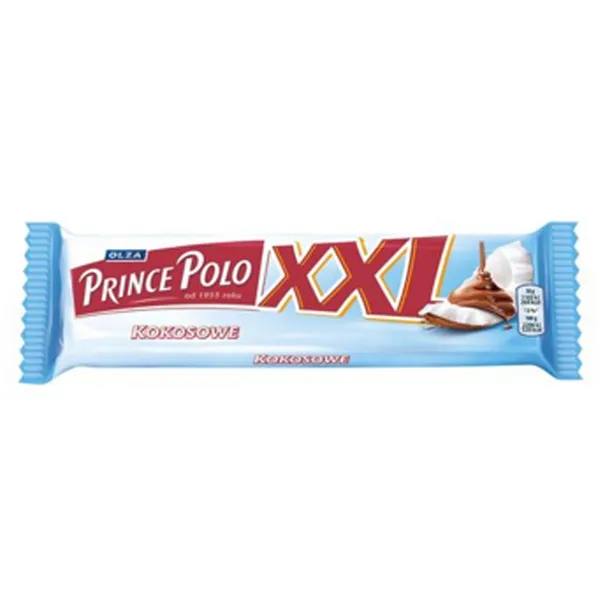 Keksriegel, Prinz Polo, XXL, Kokosgeschmack, Schokolade