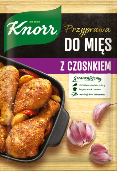 Knorr, Przyprawa do mięsa, mięso, czosnek, pieprz