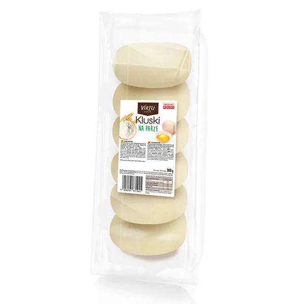 Kluski, Dampfklößchen, Teigwaren, zubereitungsart Dampf, produkt polski