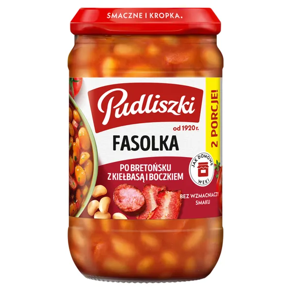 Fasolka, Bohater, Kuchenka już, Konserwa, Sos