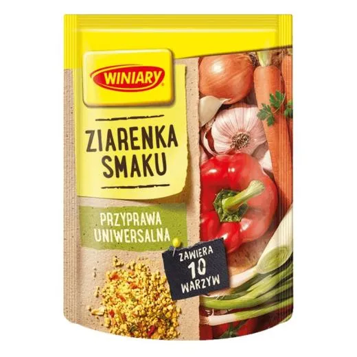 Zwiebelpulver, Gewürz, Universalm, Ziarenka Smaku, 10 Gemüse enthalten