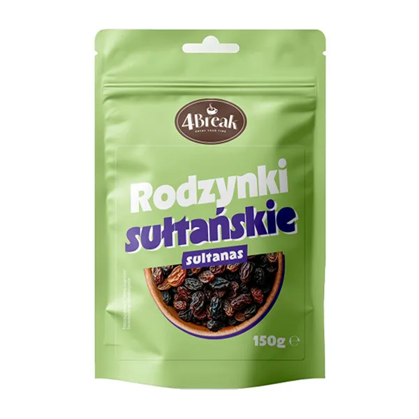 Rosinen, Sultaninen, Trockenfrucht, 150 g, Beutel