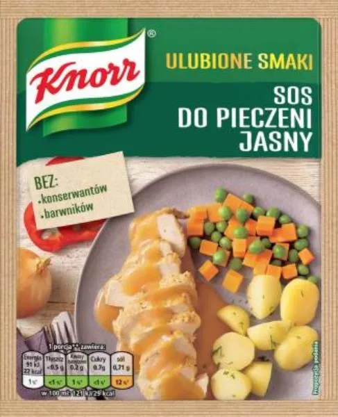 knorr, soße, sauce, beilage, pomysł