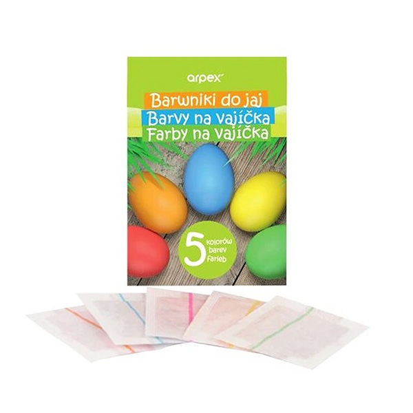 Eierfarben, Eierbemalung, Ostereier, Farbpalette, Bastelset