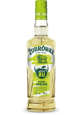 Flasche, Wodka, Apfel-Geschmack, Grüne Etikett, 200 ml