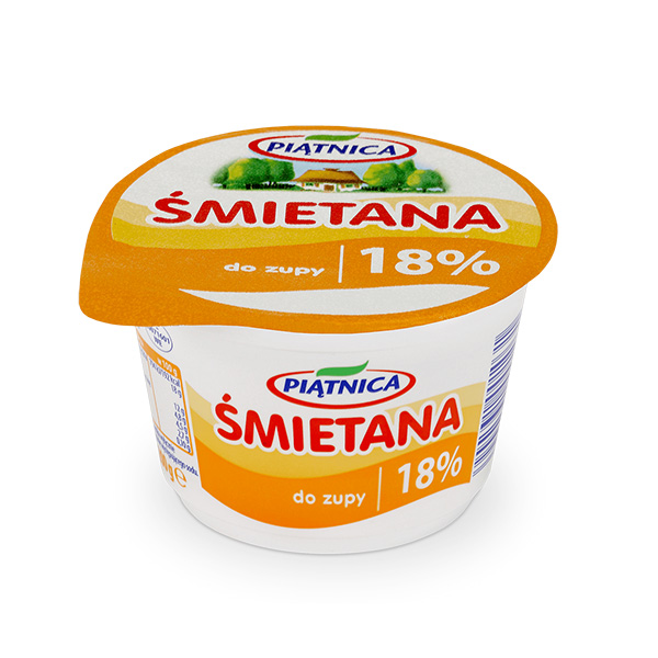 Piatnica Saure Sahne 18% - Smietana kwasna 200g