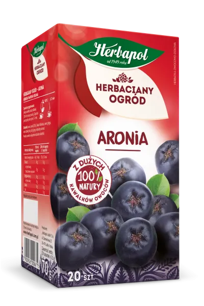 herbata, borówki, arónia, owoce, opakowanie