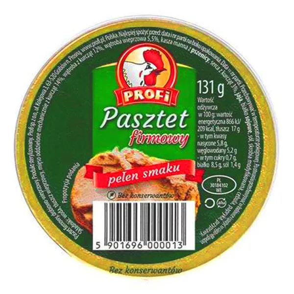 Pastet, Hähnchenfutter, Hähnchen, Füllung, Doseninhalt
