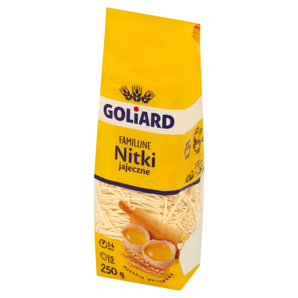nudeln, eiernudeln, 250 g, gelbes verpackung, pasta mit eiern