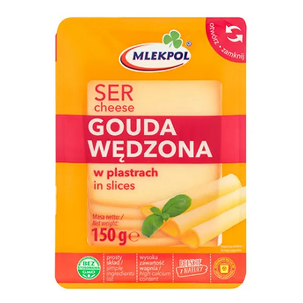 Gouda Käse, Scheiben, Wedge, Käse-Scheibe, Verpackung
