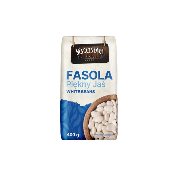 Bohnen, Weiße Bohnen, Fasola, Speisebohnen, 400 g