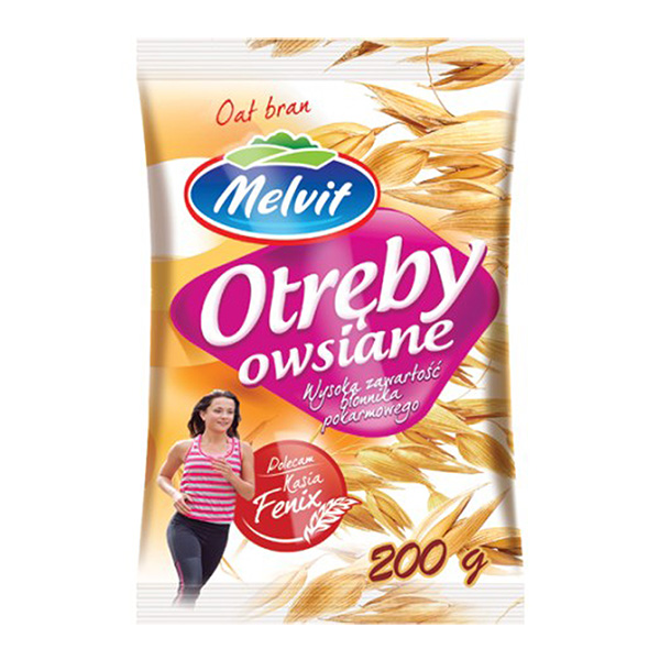 Melvit Haferkleie - Otreby Owsiane 200g