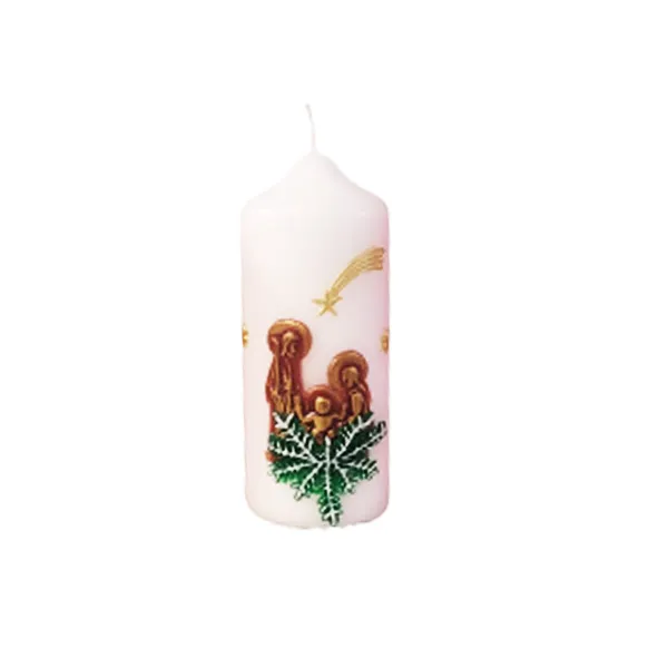 Kerze, Weihnachtskerze, Ganze Kerze, Dekorkerze, Engel-Design