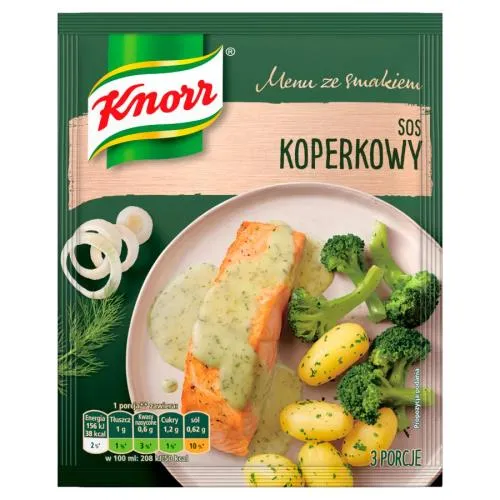 Knorr, Köperekowy Soße, Sosse, Hähnchen, Gemüse, Saucenwürze