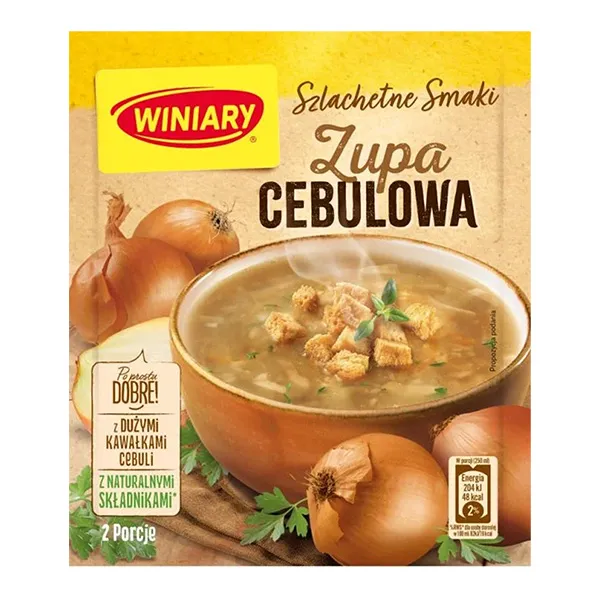 zupa cebulowa, cebula, bulion, kremowa zupa, croutons