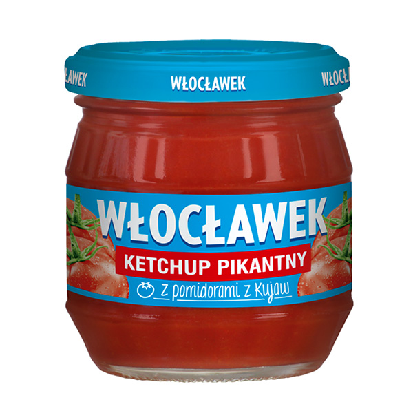 Wloclawek Ketchup Scharf - Ketchup pikantny 200g