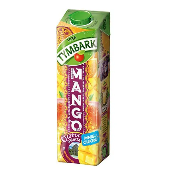 Sonnenfruchtgetränk, Mango, Fruchtpunsch, Paketkarton, Kartonflasche