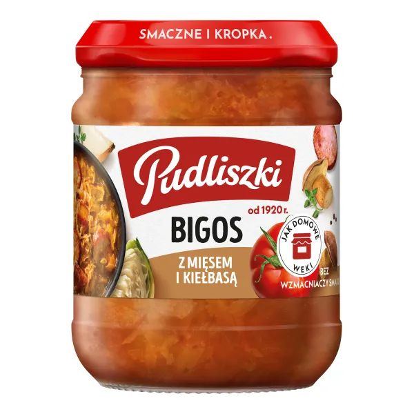 gulasz, papryka, pomidor, sos, szkło?