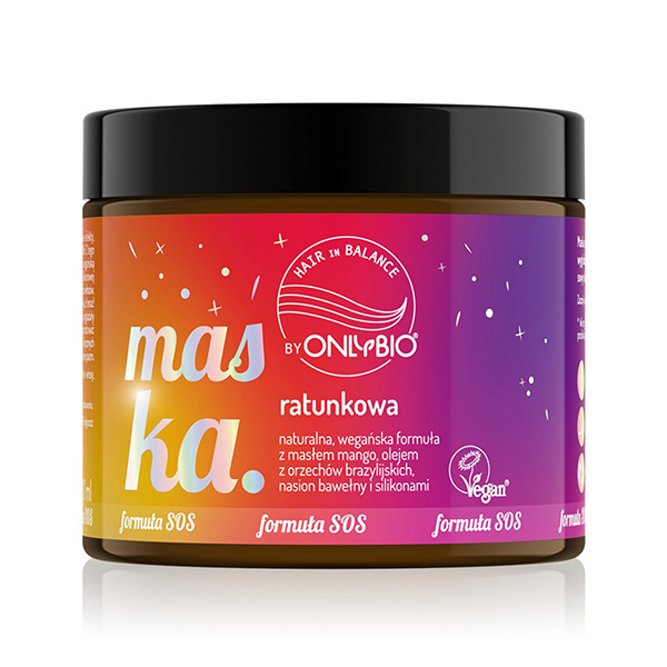 haar maske, maske, natürlich, vegan, formel SOS