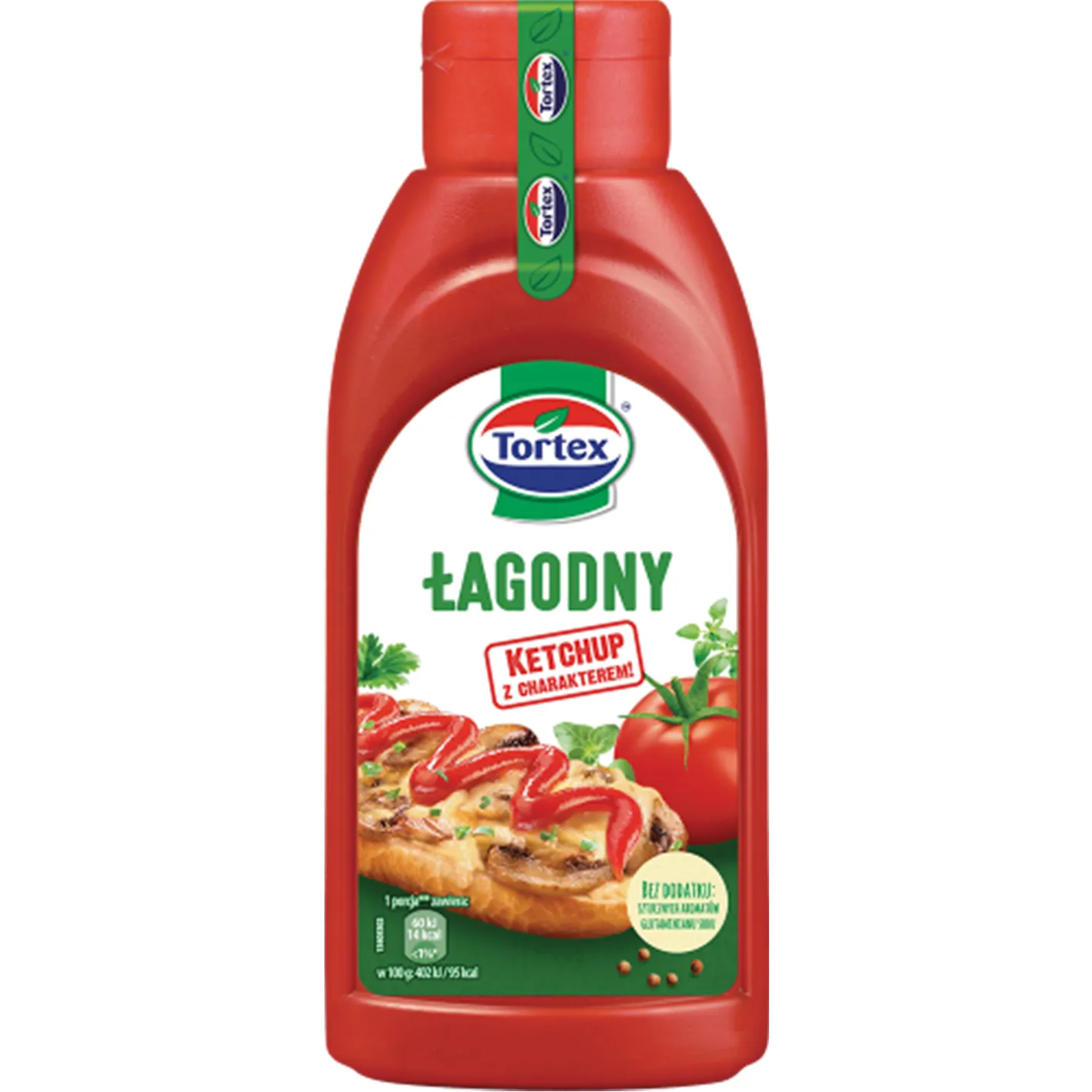 Tortex Ketchup Łagodny 470g