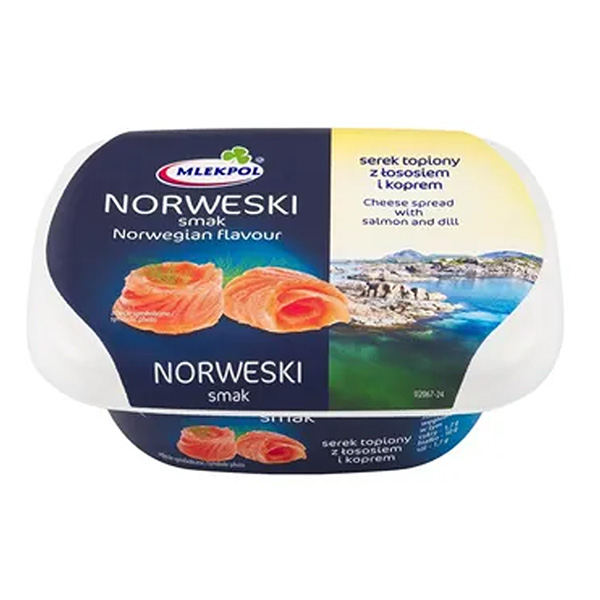 Mlekpol Norwegische Schmelzkäse 150g - Serek topiony norweski 150g