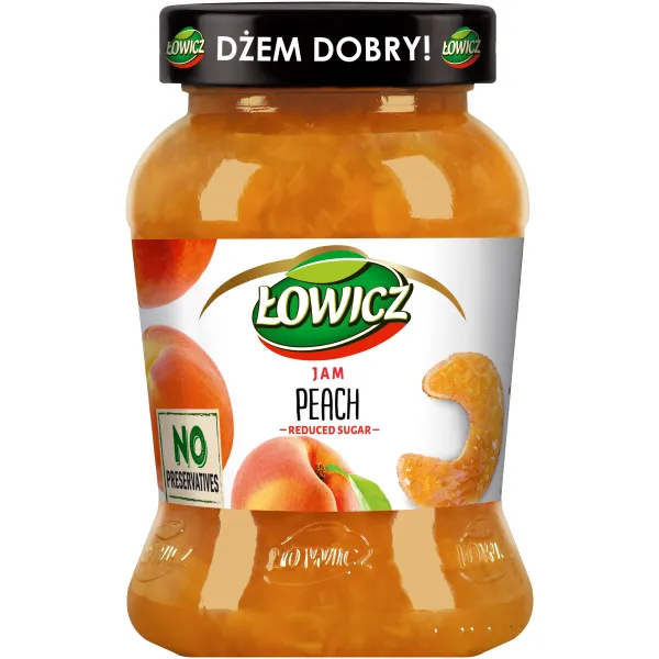 Pflaume?, peach jam, jam, glaze?, reduced sugar