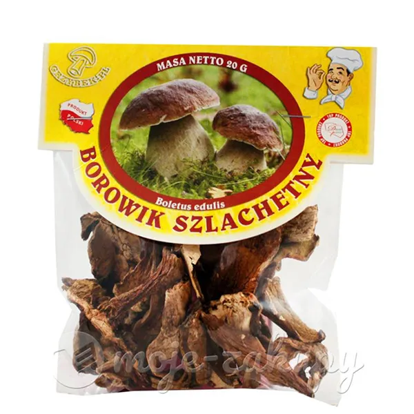 pilze, getrocknete pilze, polnischer snack, boletus edulis, lebensmittelprodukt