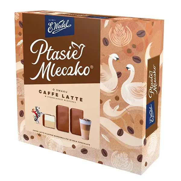 Wedel Ptasie Mleczko Caffe Latte 340g