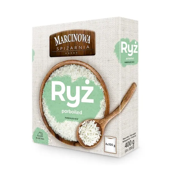 Reis, Parboiled, Reisbox, Kochreis, 400 g