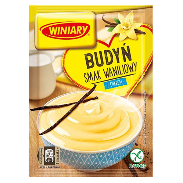 Winiary Vanille-Pudding - Budyn Waniliowy 60g