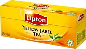 tee, gelb, gelbe verpackung, Lipton, yellow label tee