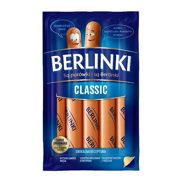 Morliny "Berlinki" Classic-Würstchen 225g