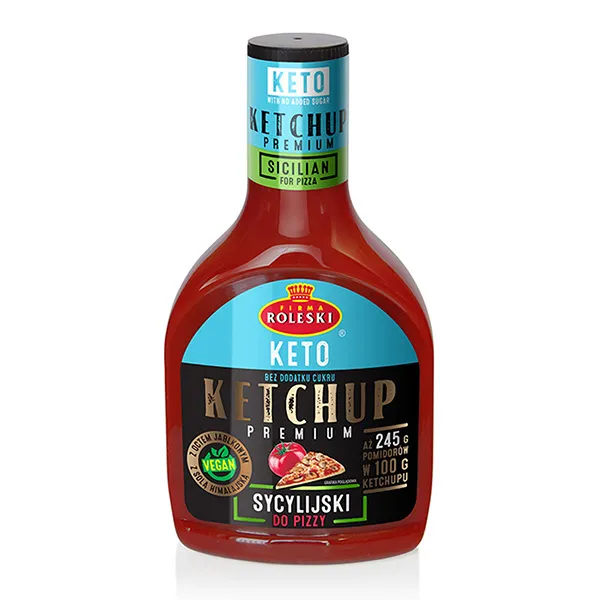 Ketchup, Ketchup Premium, Sizilianisch, Pizza, Keto