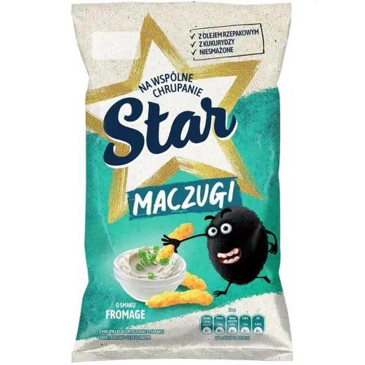 Snack, Chips, Fromage, Maczugi, Star
