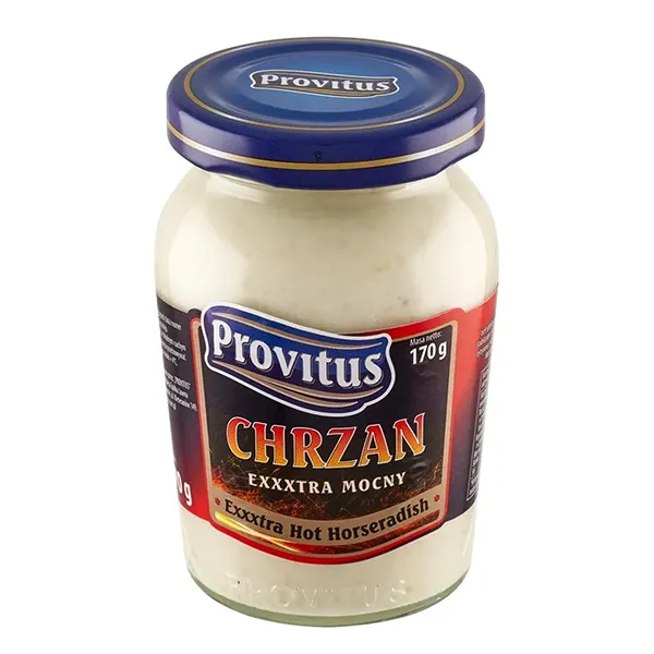 Chrzan, Horseradish, Glas, 170 g, Masło