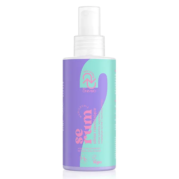 Hair Mist, Spray Bottle, Lila Etikett, Mintgrün, Plastikflasche