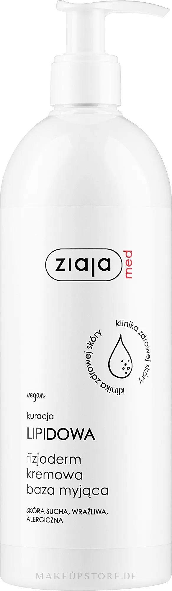 Waschlotion, Pumpflasche, weiße Flasche, trockene Haut, empfindliche Haut
