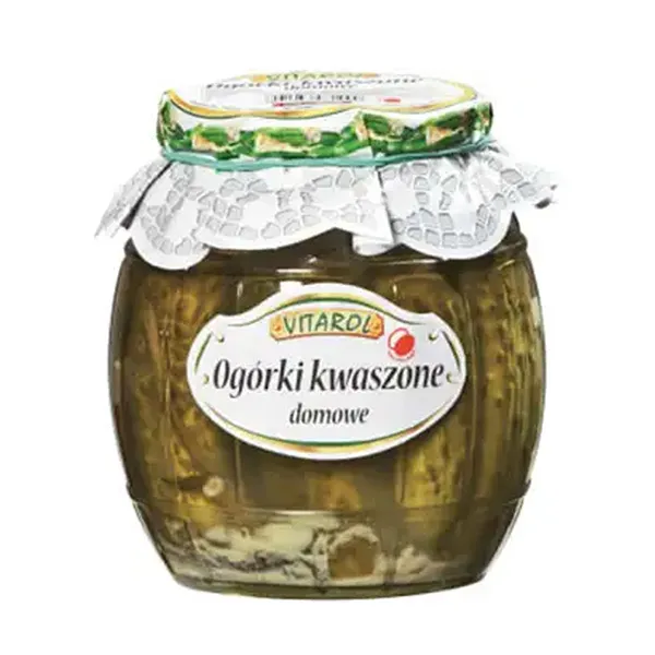 Glas, Kaviar, Ogórki kiszone, domowe, VITAROL
