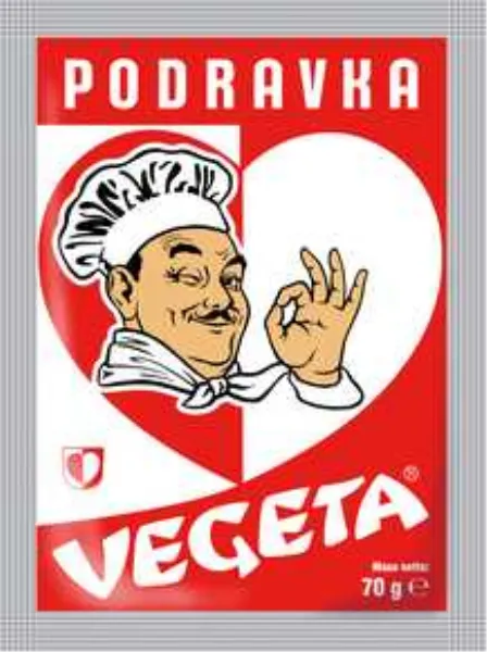Paket Nudeln, Pasta, Kochlogo, Rot-weiße Verpackung, Herz-Logo