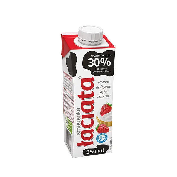 Milch, Sahne, Karton, 250 ml, Erdbeere