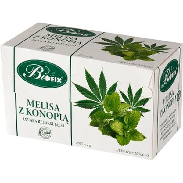 Melisa, Zkonopla, Kräutertee, Pflanzenextrakt, Tee