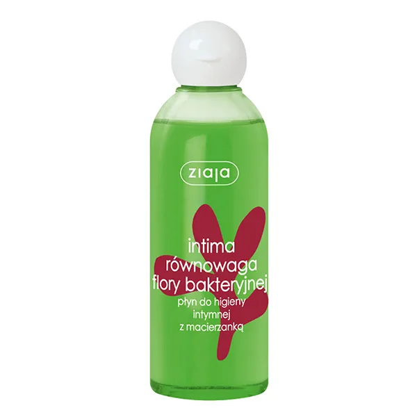 intime Waschlotion, Gel, grüne Flasche, Plastikflasche, Pumpenkappe