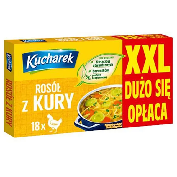 Kucharek, Hühnerbrühe, Hähnchen, Suppe, XXL-Verpackung