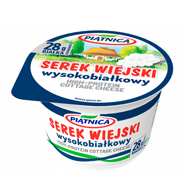 Piatnica Proteinreicher Hüttenkäse - Serek wiejski wysokobialkowy 200g