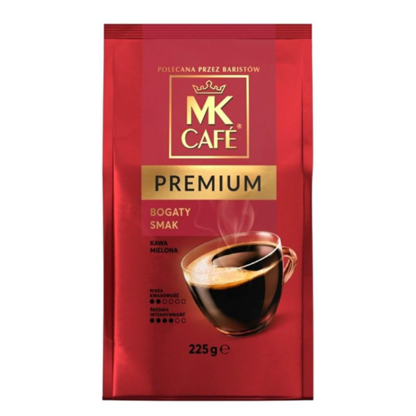 MK Café Premium – gemahlener Kaffee - Kawa mielona 225g