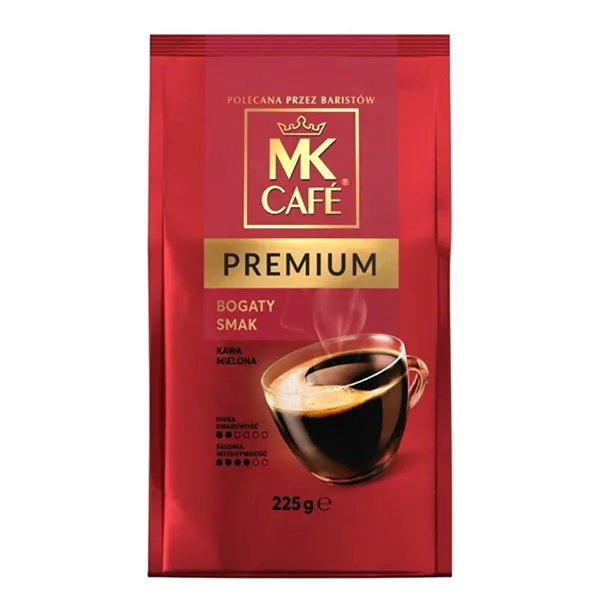 Kaffee, Kaffeepulver, Premium, Bogaty smak, 225 g