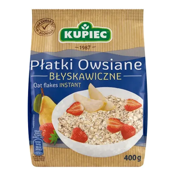Haferflocken, Instant, Oat flakes, Bla?kwiczne?, 400 g