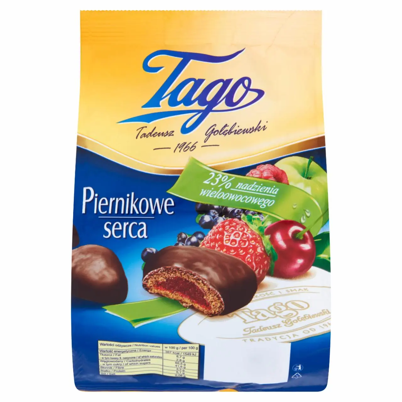 Tago Lebkuchen Herzen - Piernikowe Serca 160g
